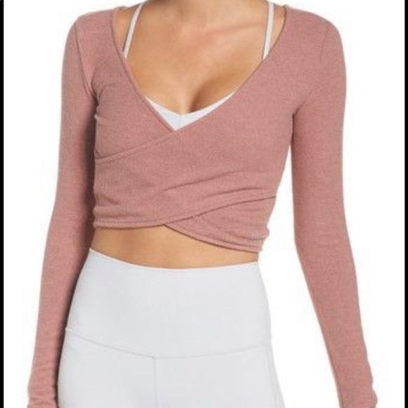Alo Amelia Luxe Crop Top